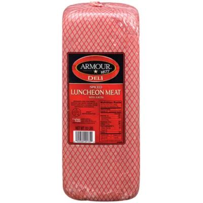 Armour spiced luncheon meat  Select a store
